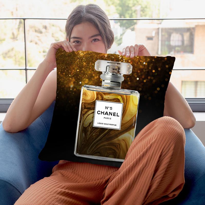 Fashion Liquid Gold I Throw Pillow By Alexandre Venancio