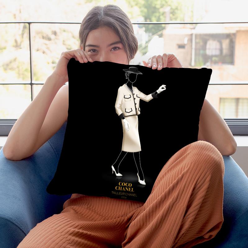 Iconic Dresses Tailleur I Throw Pillow By Alexandre Venancio
