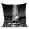 Paris In Black And White Composition Place Vendome Iv Throw Pillow By Alexandre Venancio