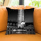 Paris In Black And White Composition Place Vendome Iv Throw Pillow By Alexandre Venancio