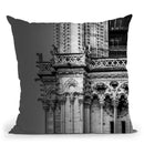Paris In Black And White Composition V Throw Pillow By Alexandre Venancio
