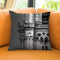 Paris In Black And White Composition V Throw Pillow By Alexandre Venancio