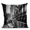 Paris In Black And White Composition Vi Throw Pillow By Alexandre Venancio
