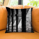 Paris In Black And White Composition Vii Throw Pillow By Alexandre Venancio