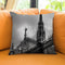 Paris In Black And White Composition Viii Throw Pillow By Alexandre Venancio