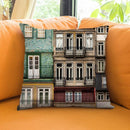 Porto I Throw Pillow By Alexandre Venancio
