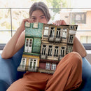 Porto I Throw Pillow By Alexandre Venancio