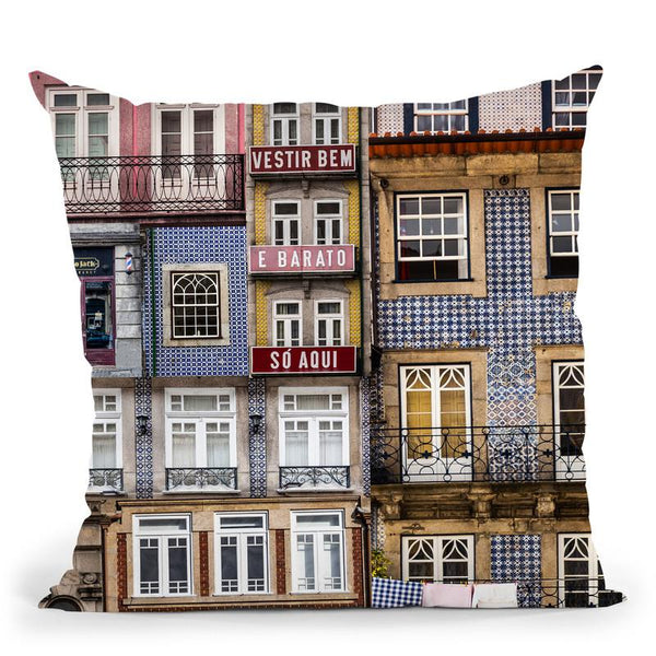 Porto Ii Throw Pillow By Alexandre Venancio