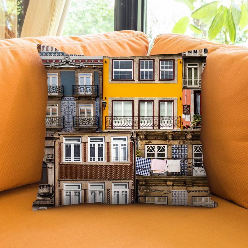 Porto Iii Throw Pillow By Alexandre Venancio
