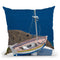 Santorini Composition Ii Throw Pillow By Alexandre Venancio