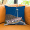 Santorini Composition Ii Throw Pillow By Alexandre Venancio