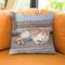 Santorini Composition Iii Throw Pillow By Alexandre Venancio