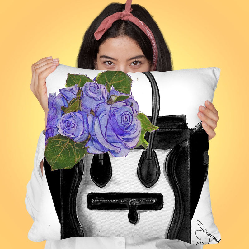 Bring Me Flowers Throw Pillow By Jodi Pedri