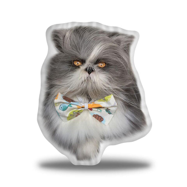 Atchoum Fish Bow Laying Throw Pillow