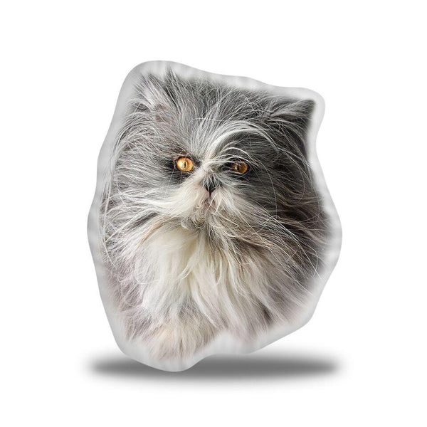Atchoum Fur Ball Throw Pillow