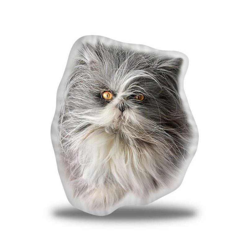 Atchoum Fur Ball Throw Pillow