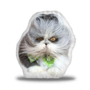 Atchoum Green Bow Throw Pillow