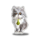 Atchoum Green Tie Throw Pillow