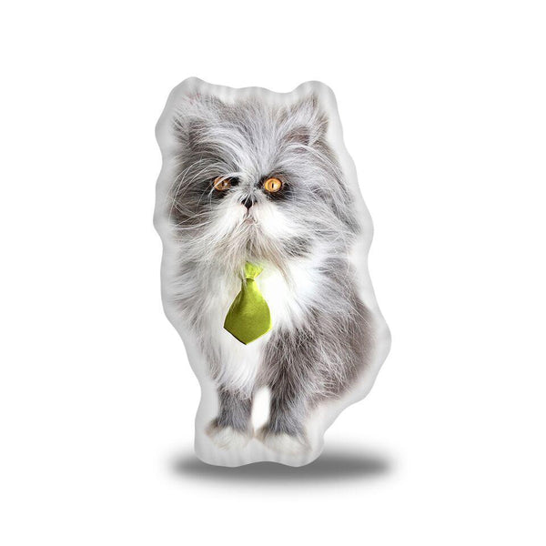 Atchoum Green Tie Throw Pillow