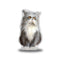 Atchoum Plain Sitting Straight Throw Pillow