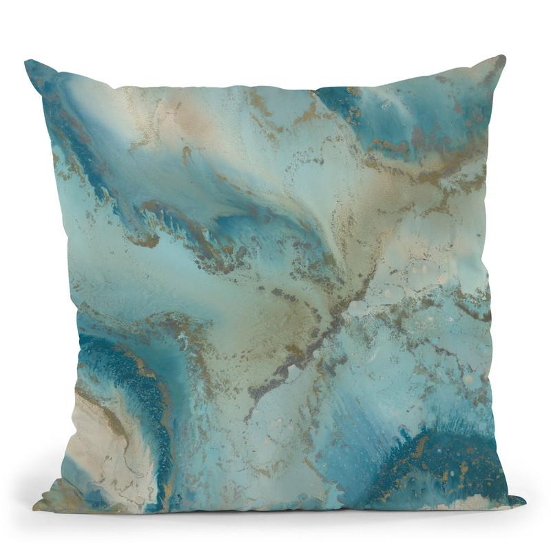 Agate Inspired Throw Pillow By Blakely Bering