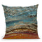 Red Ridge Throw Pillow By Blakely Bering