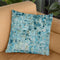 Global Blue Throw Pillow By Blakely Bering