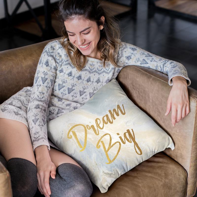 Dream Big Throw Pillow By Blakely Bering