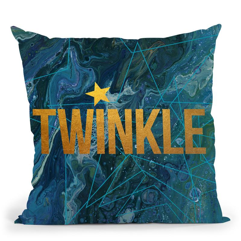 Twinkle Throw Pillow By Blakely Bering