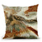 Fluid Copper Throw Pillow By Blakely Bering