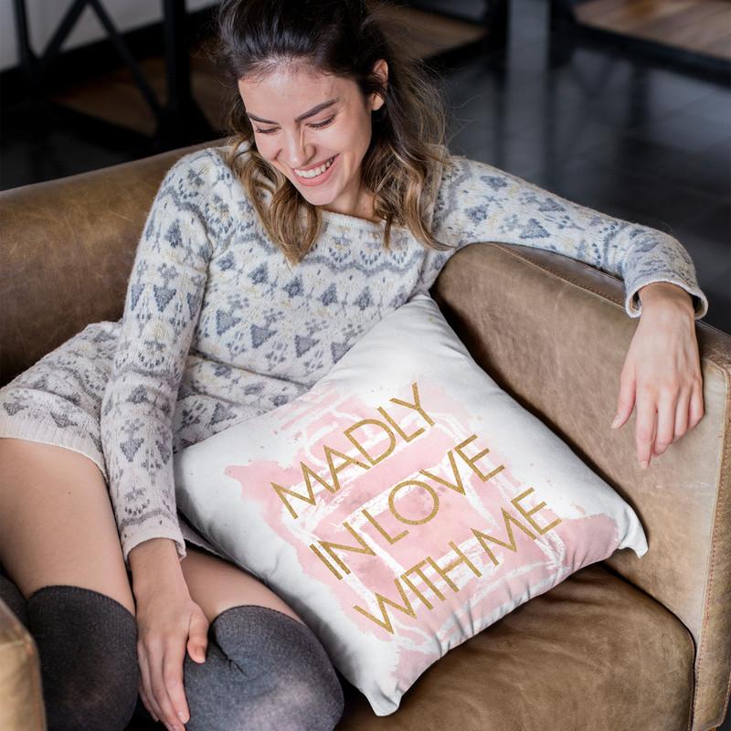 Madly In Love With Me Throw Pillow By Blakely Bering
