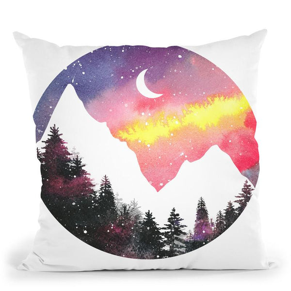 Galactic Landscape Throw Pillow By Blakely Bering