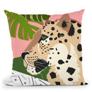 Memphis Big Cat Throw Pillow By Blakely Bering
