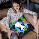 Memphis Panda Throw Pillow By Blakely Bering