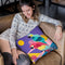 Memphis Parrot Duo Throw Pillow By Blakely Bering