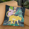 Folk Cat Throw Pillow By Blakely Bering
