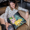 Folk Cat Throw Pillow By Blakely Bering
