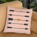 Heart Arrows Throw Pillow By Blakely Bering