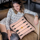 Heart Arrows Throw Pillow By Blakely Bering