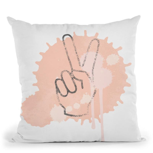 Peace 2 Throw Pillow By Blakely Bering
