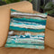 Ocean Layers 1 Throw Pillow By Blakely Bering