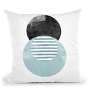 Cool Circles Throw Pillow By Blakely Bering