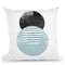 Cool Circles Throw Pillow By Blakely Bering