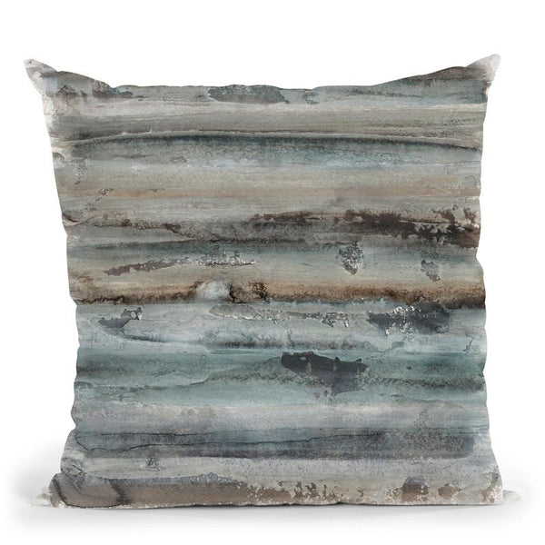 Blurry Stripes 3 Throw Pillow By Blakely Bering