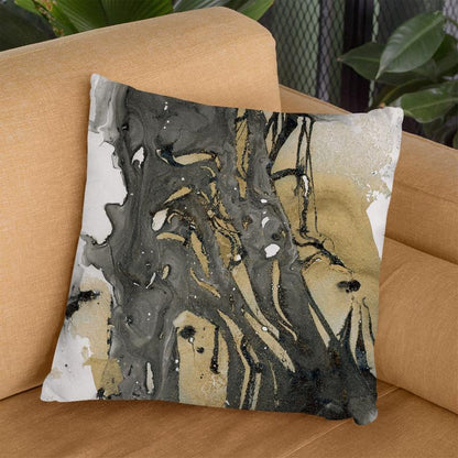 Abstract Mineral 2 Throw Pillow By Blakely Bering