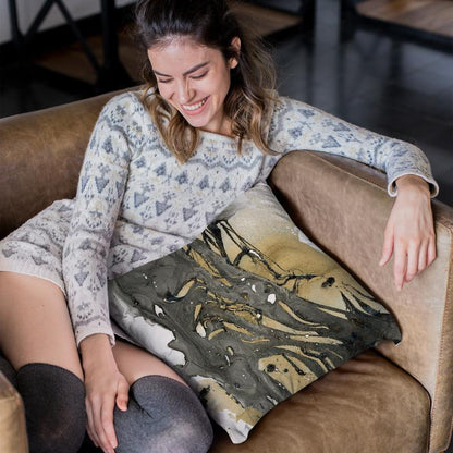 Abstract Mineral 2 Throw Pillow By Blakely Bering