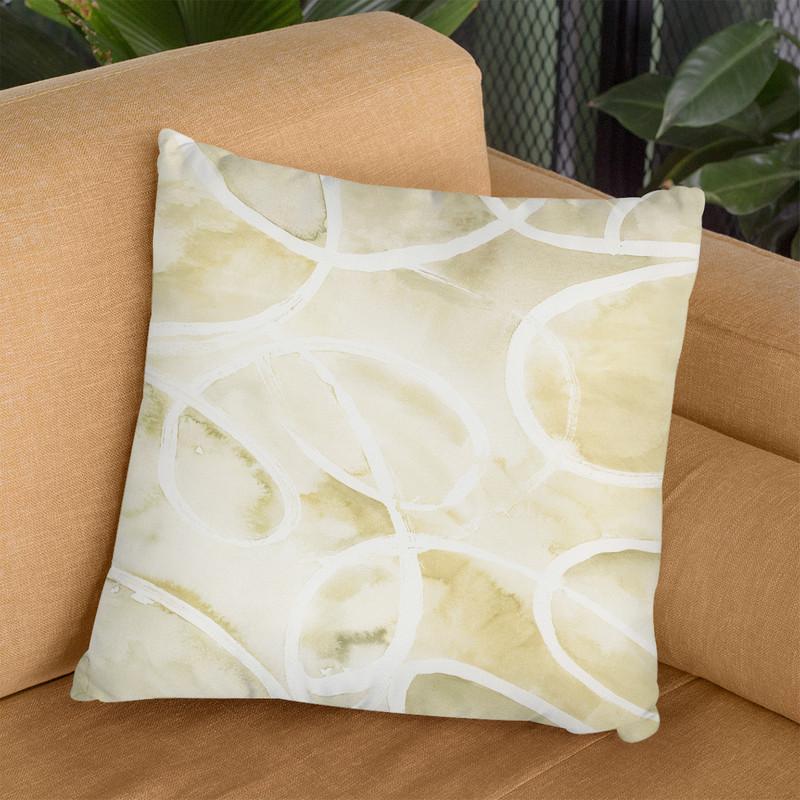 Rounded Ring 3 Throw Pillow By Blakely Bering