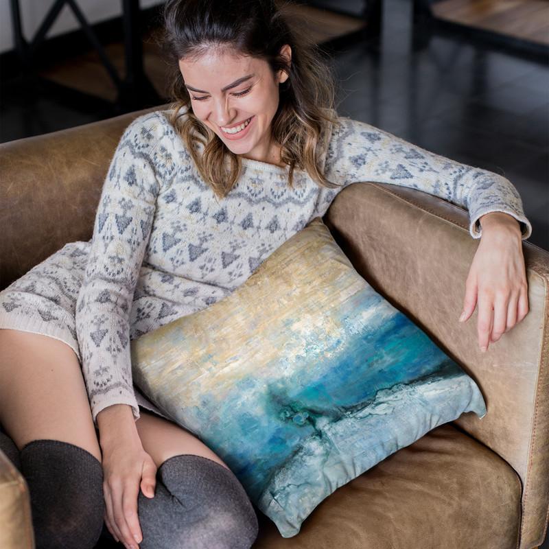 Earthen Throw Pillow By Blakely Bering