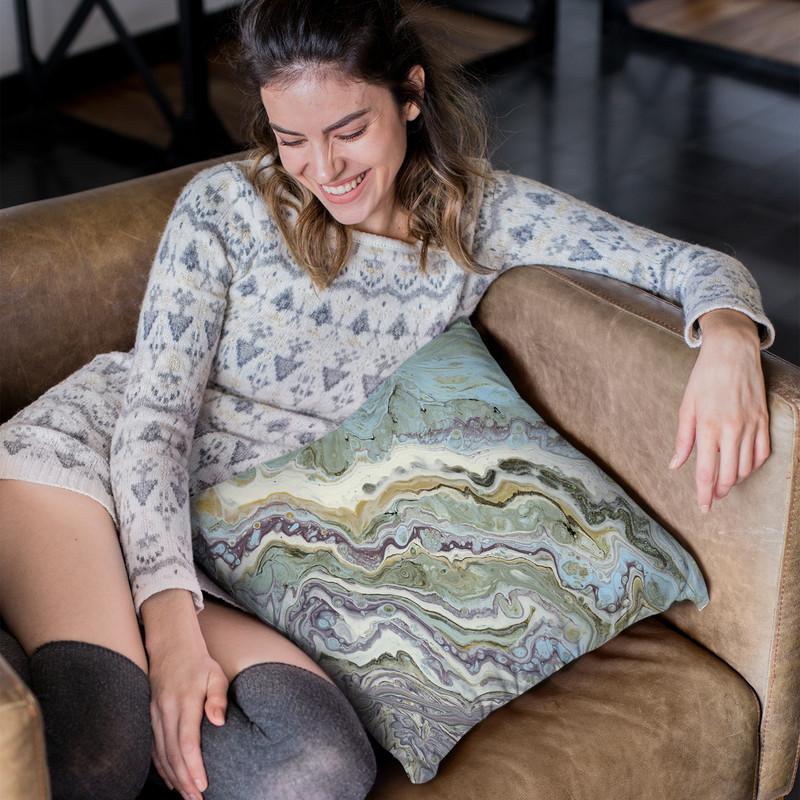 Emerald Throw Pillow By Blakely Bering