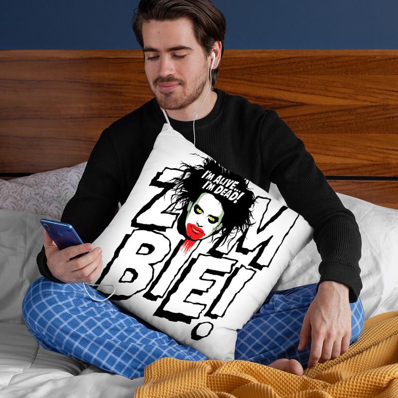 Zombie Throw Pillow By Butche Billy